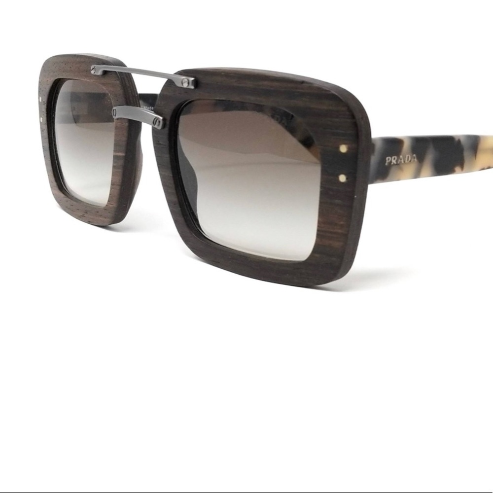 Authentic Prada Women's 0PR 30RS Medium Havana/Light Brown Gradient sung…